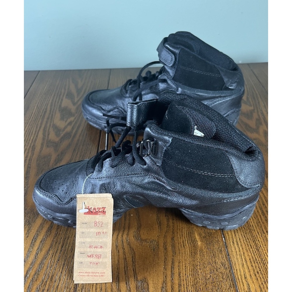 Skazz By SANSHA Dance Studio Sneakers Leather TPR Split-Sole Boomerang 10M